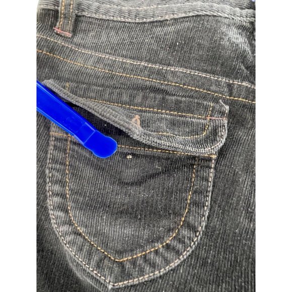 Ralph Lauren Polo Jeans Company Women's Straight Black Corduroy Pants Size 4 - Picture 7 of 16